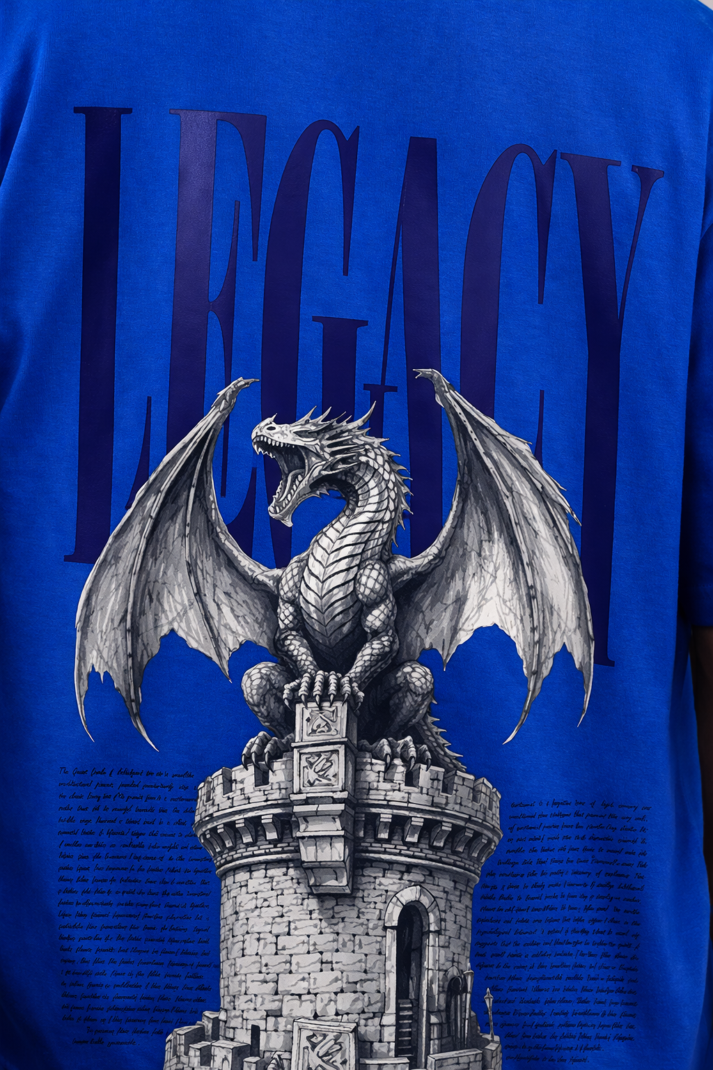 Dragon Statue – Oversized Tee