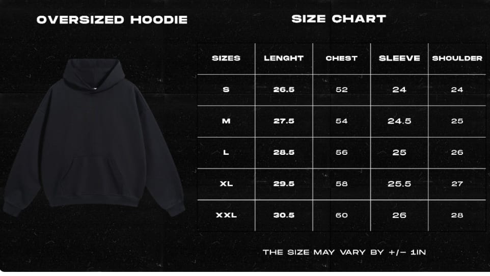Streetwear Oversized hoodie