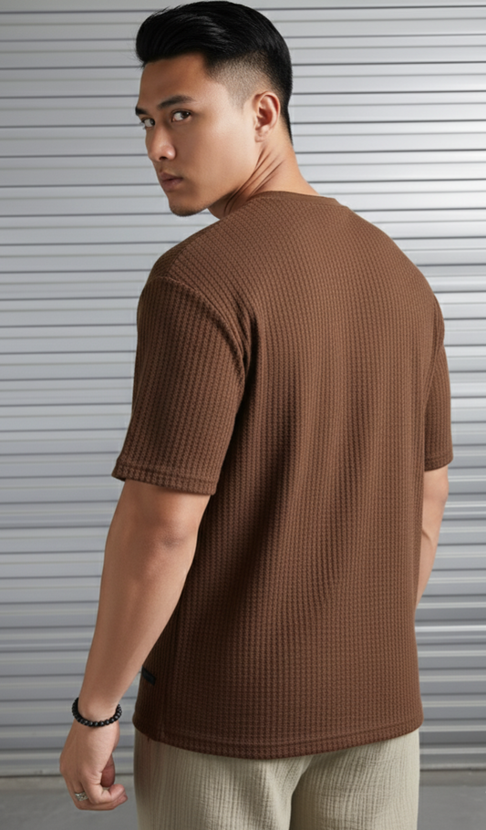 Waffle Oversized T-Shirt