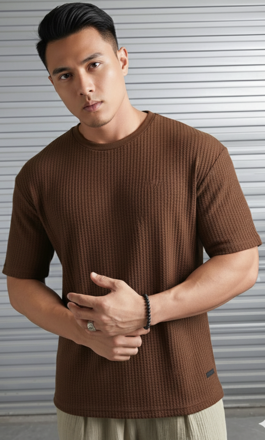 Waffle Oversized T-Shirt