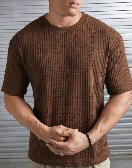 Waffle Oversized T-Shirt