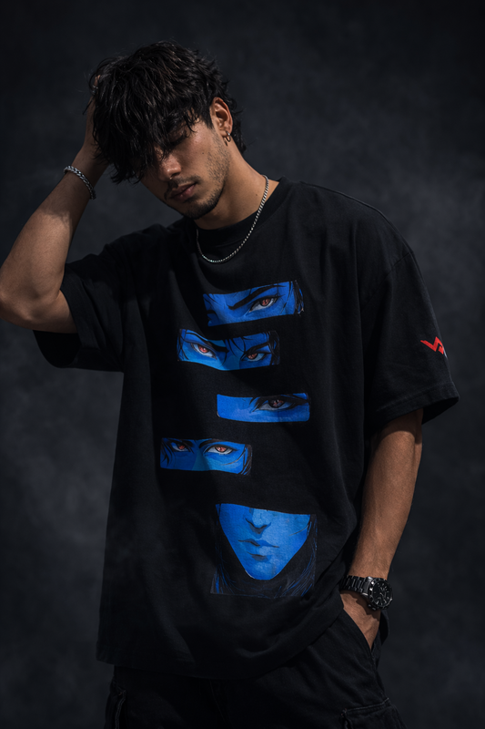 Fragmented Gaze – Oversized Tee