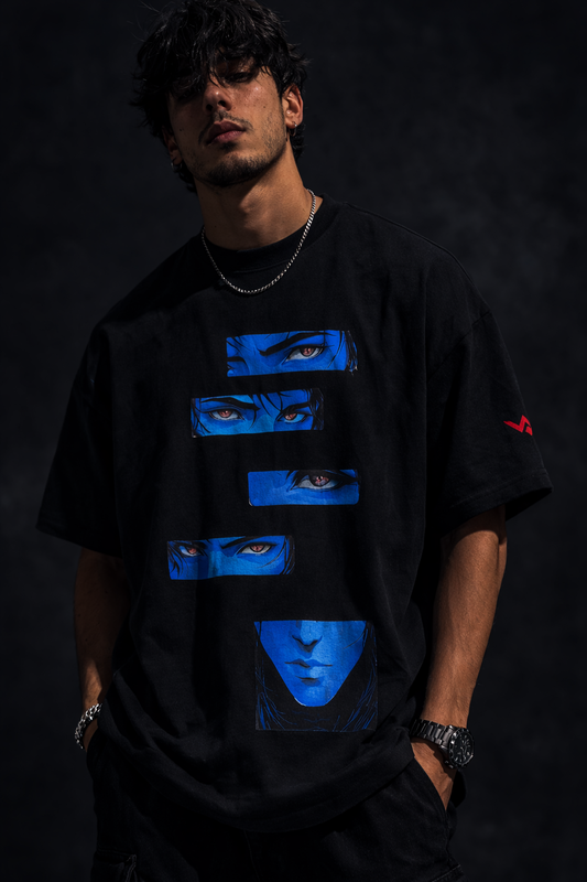 Fragmented Gaze – Oversized Tee
