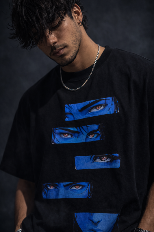 Fragmented Gaze – Oversized Tee