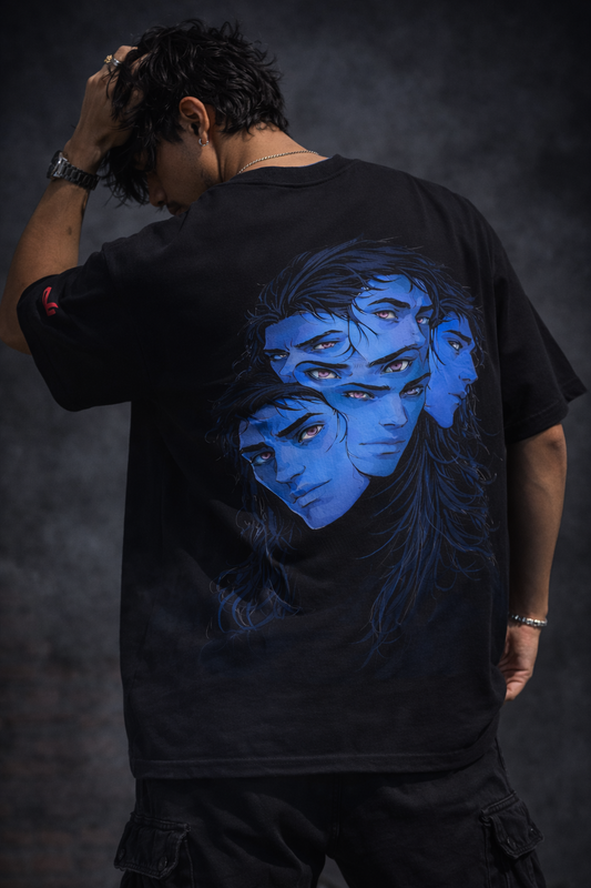 Fragmented Gaze – Oversized Tee