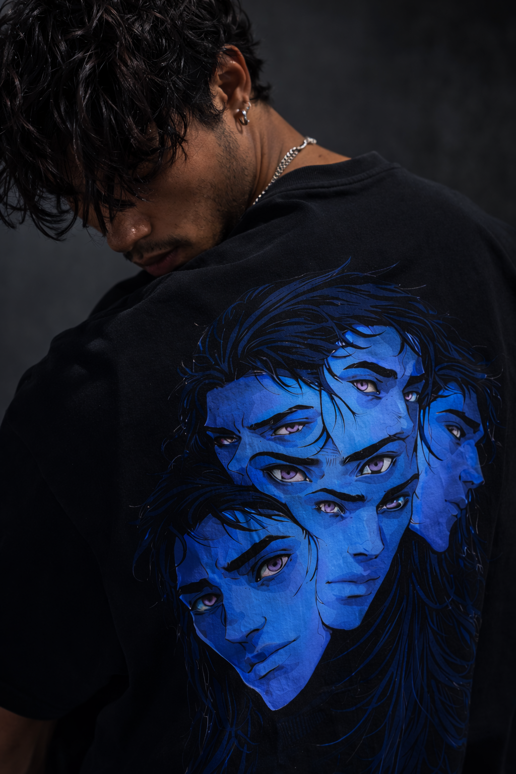 Fragmented Gaze – Oversized Tee
