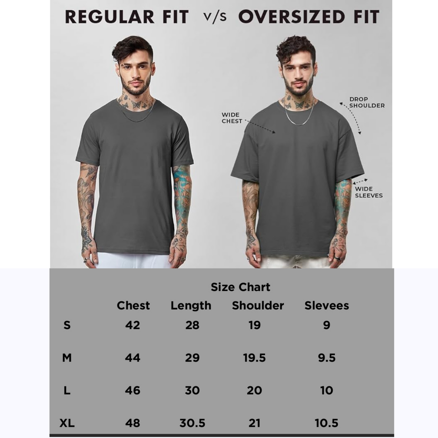 French Terry Oversized Tees