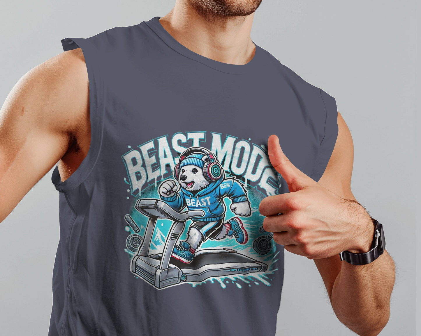 Sleeveless Fitness T-Shirt