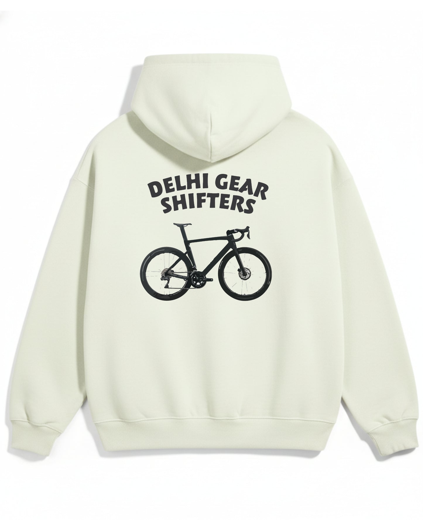 Off-White Oversized Hoodie Back Design