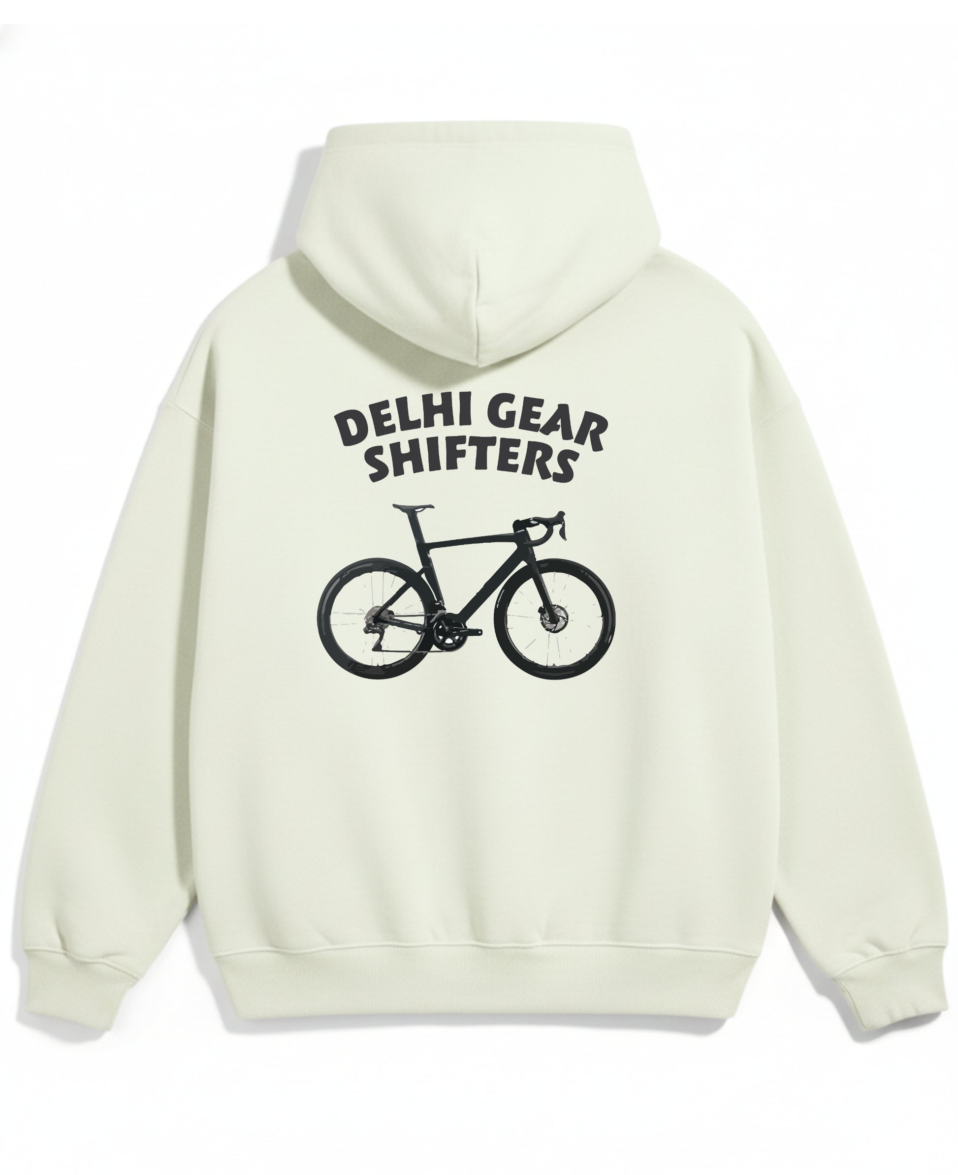 Off-White Oversized Hoodie Back Design