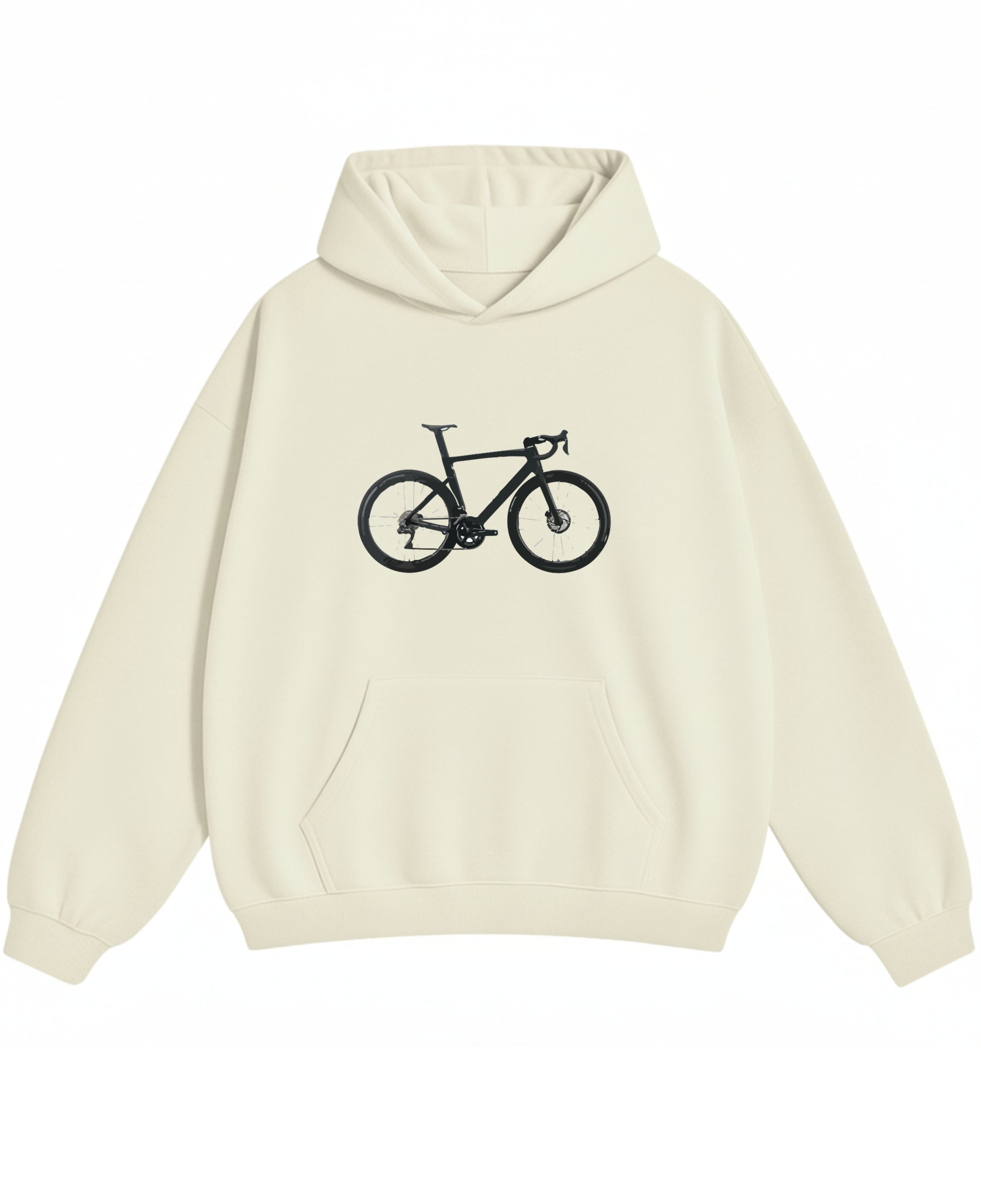 Off-White Oversized Hoodie Front Design