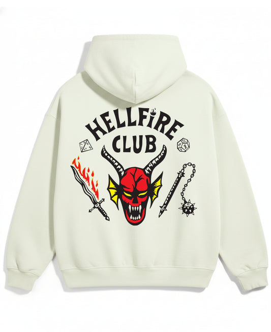 Off-White Oversized Hoodie Back Design
