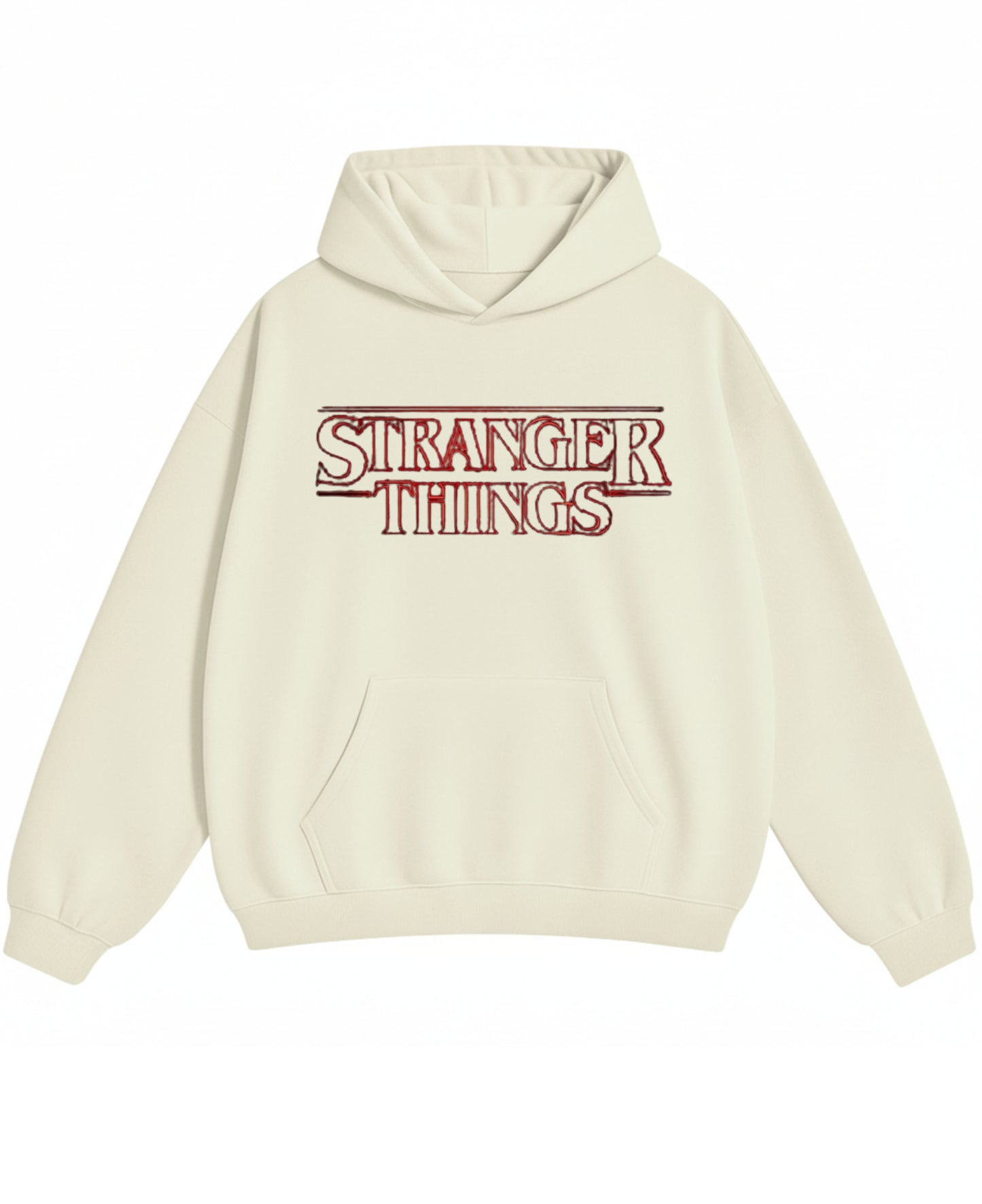 Off-White Oversized Hoodie Front Design