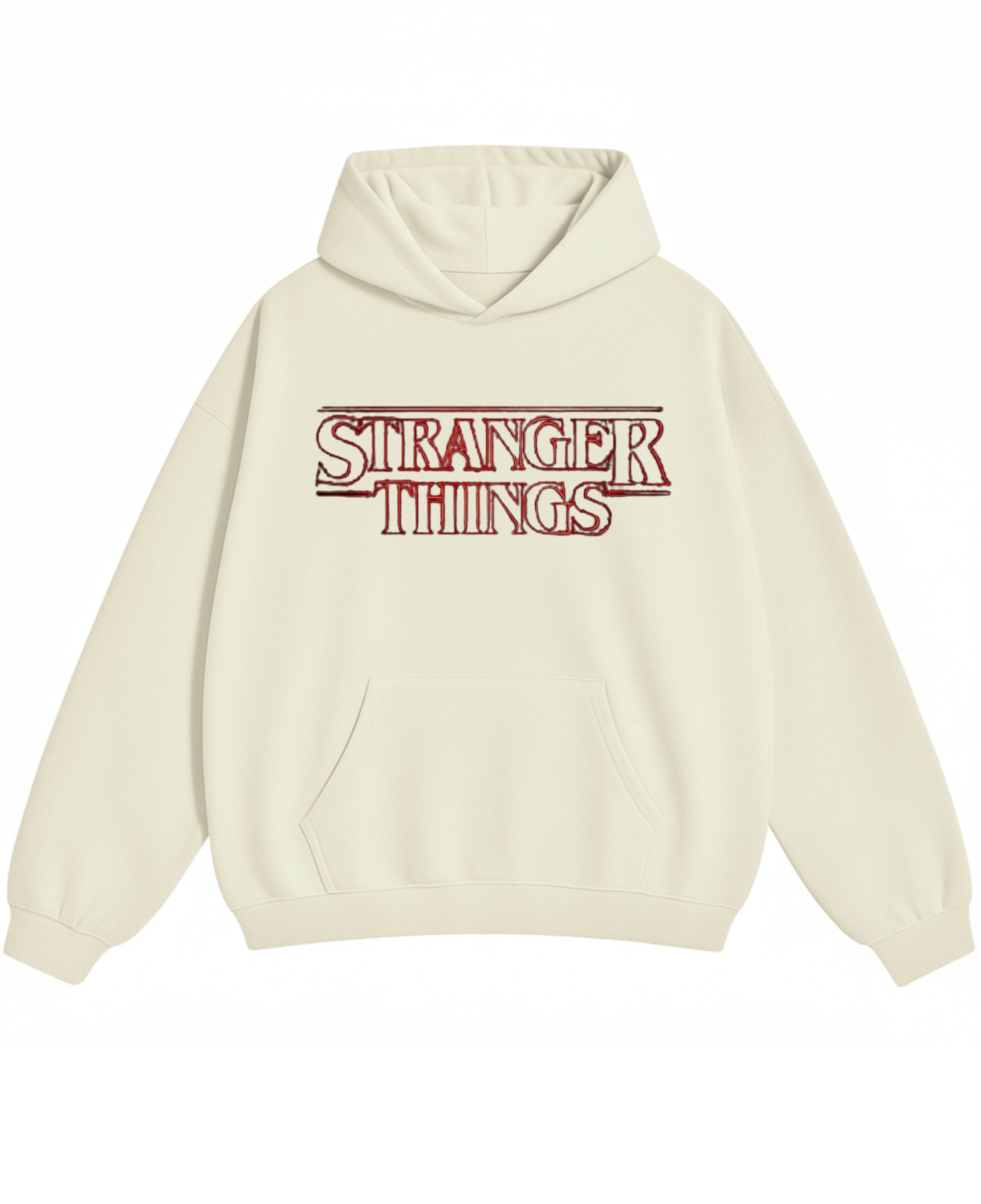 Off-White Oversized Hoodie Front Design